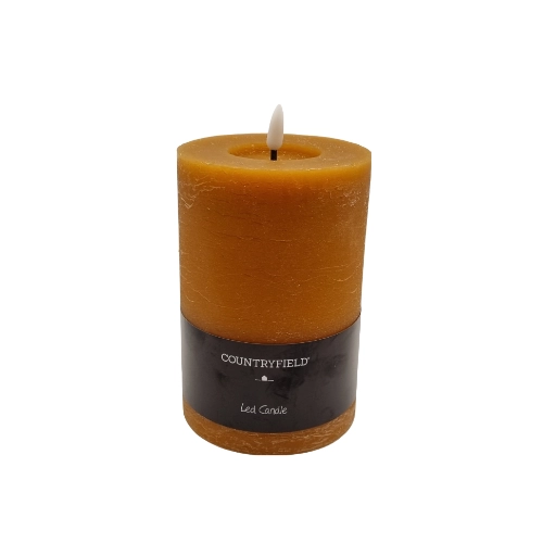 312 - Echtwachs Stumpenkerzen LED