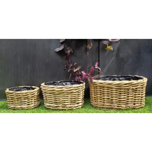 3306 - Korb mit Folie / 3-er Set
