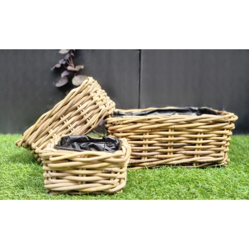 3307 - Korb mit Folie / 3-er Set