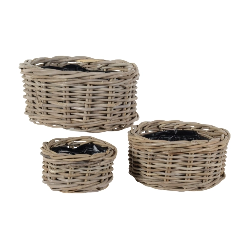3308 - Korb mit Folie / 3-er Set