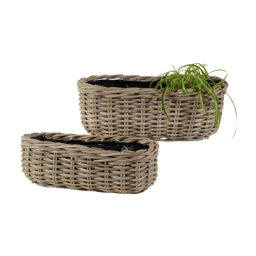 3318 - Korb mit Folie / 2-er Set